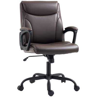 Office Chair 60W x 68D x 105Hcm Brown