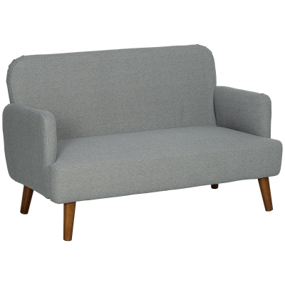 Loveseat 130W x 74D x 79Hcm Grey