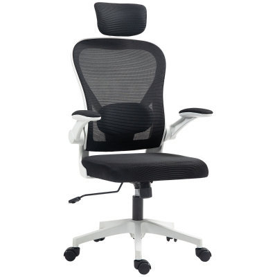 Mesh Office Chair 58W x 63D x 125Hcm Black