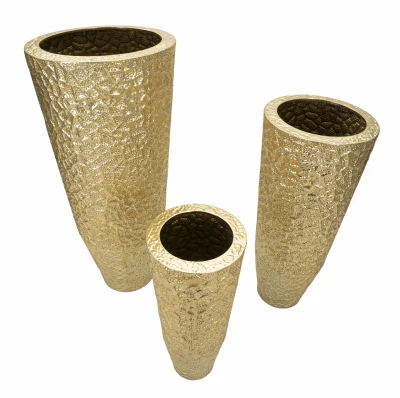 Mauro Ferretti Suport Vaze Glasy, Set 3 Bucăți, Dimensiuni: Ø 50,8X114,9 cm, 40X92,7 cm, 29,8X70,5 cm.