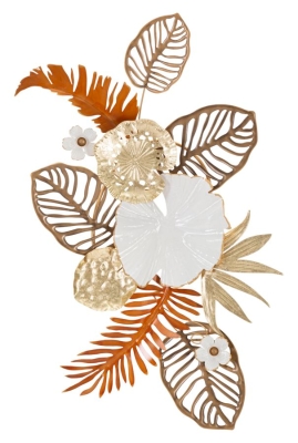 Mauro Ferretti  Panou Frunze Fier cm 50,8X7X87