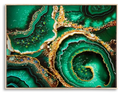 Mauro Ferretti Picture Pe Pânza Lacuita Smeraldy -A- Cu Rama cm 82X4X62