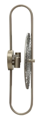 Mauro Ferretti Lampa De  Perete Argintie cm 28X15X54