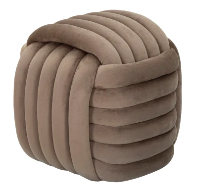 Mauro Ferretti Taburet Gri cm 45X45X45
