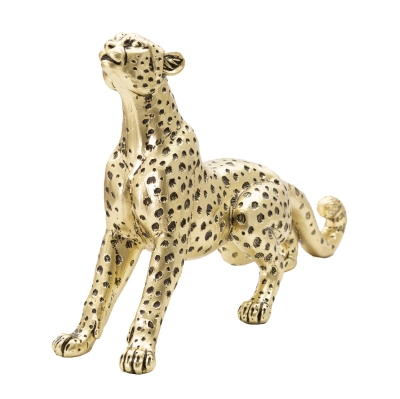 Mauro Ferretti  Statueta Leopard cm 33X7,7X19,5