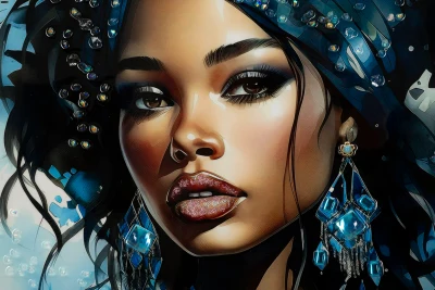 Mauro Ferretti Pictura Pe Pânza Lacuita cm 82X4X82