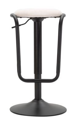 Mauro Ferretti Taburet De Bar Destiny Alb cm Ø 41X61-83