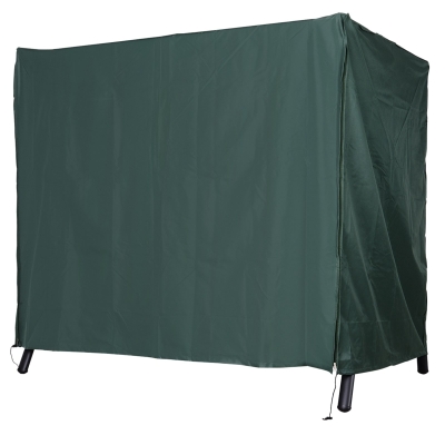 Outsunny Housse Balancelle Jardin Oxford 177x114x152cm Vert Foncé