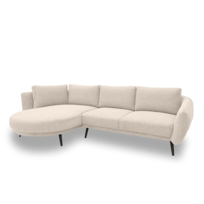 Ecksofa 200 020, Sofa in L-Form, Federkernpolsterung, 292 x 180 x 85 cm (BxTxH), beige