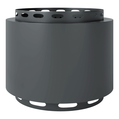 Fire Pit 48.5 x 48.5 x 38.5cm Dark Grey