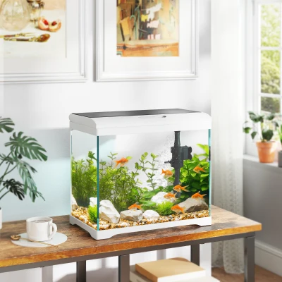 Fish Tank 42L x 23W x 36Hcm White