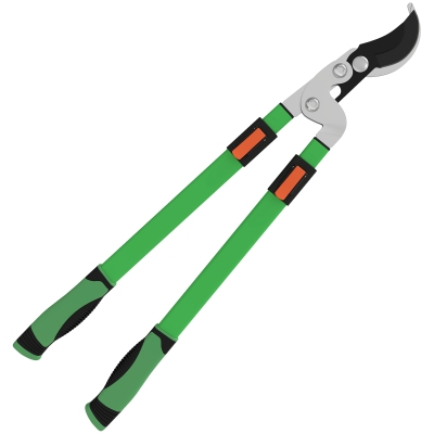 Outsunny Telescopic Garden Loppers Heavy-Duty Steel Green
