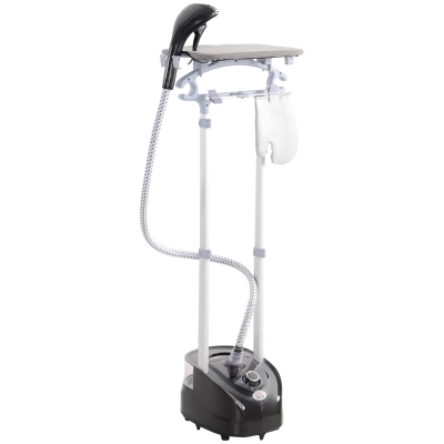 HOMCOM Défroisseur Vertical 1950W 2L Réservoir Noir