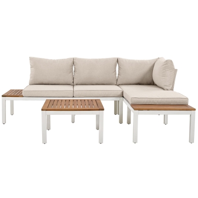 Set di mobili da giardino, Beige