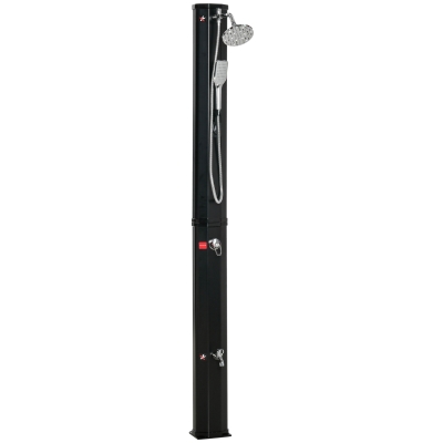 Outsunny Douche Solaire Ext 35L Mitigeur Pommeau