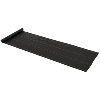 Outsunny Telo Pacciamante in PP Nero 50x1 m Quadrettato