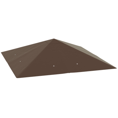 Replacement Canopy Top 298L x 298Wcm Brown