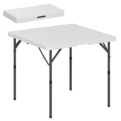Picnic Table 86L x 86W x 74Hcm White