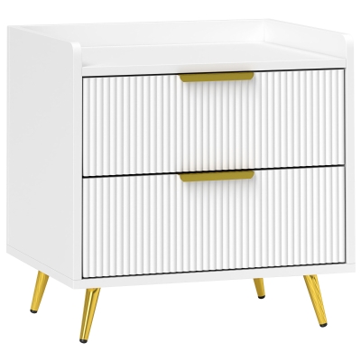 Nightstand 50W x 40D x 50Hcm White