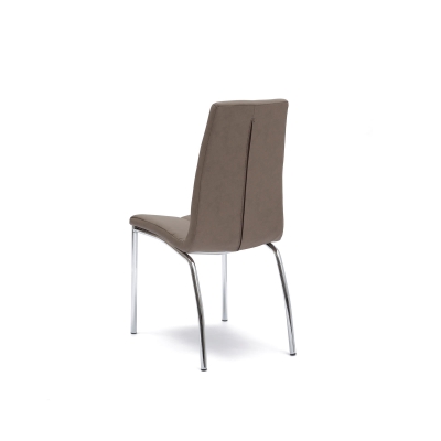 Scaun din piele ecologică 43cm X 44cm H. 92cm