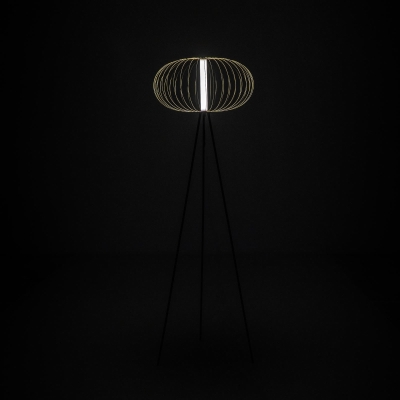 Lampă de podea cu LED50cm X 50cm H. 150cm