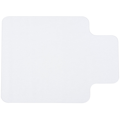 HOMCOM Alfombra Protectora para Silla de Oficina 90x120cm Protector Suelo Enmoquetado (Convexo, Sin picos antideslizantes)