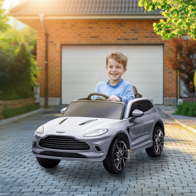 Electric Ride-on Car 106L x 62W x 51.5Hcm Grey