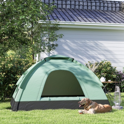 Outsunny Tenda de Camping para 2 Pessoas em Camuflagem Tenda de Dossel Leve e Ventilada Fácil de Montar com Portas com Zíperes