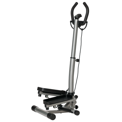 HOMCOM Stepper 55cm x 53cm x 128cm Argento