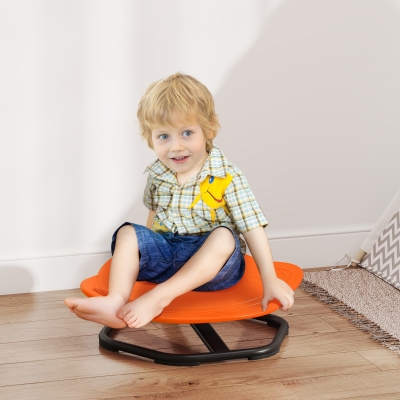 AIYAPLAY Kids Swivel Chair Sensory Training Orange