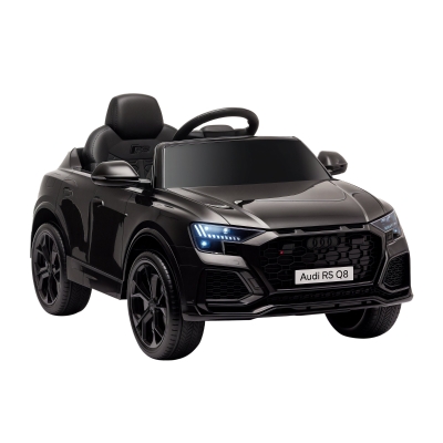 HOMCOM Audi RS Q8 6V Kids Ride On Car Black