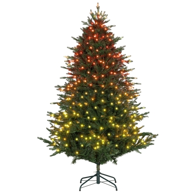 HOMCOM 6ft LED Artificial Christmas Tree