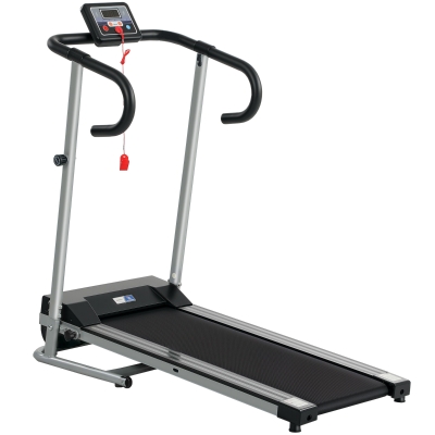 Aosom Tapis de Course Pliable 10 Km/h Écran Multifonctions 500W