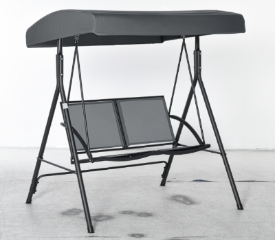 Outsunny Dondolo da giardino 140cm x 118cm x 162cm Grigio