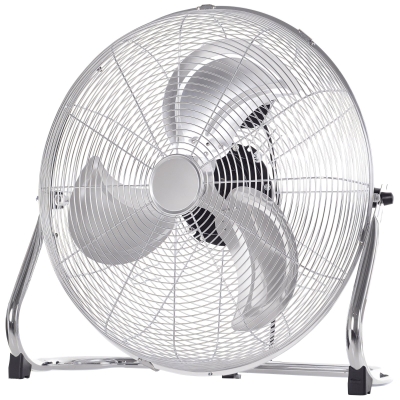 Ventilateur Bureau Ø51cm 100W Métal Gris