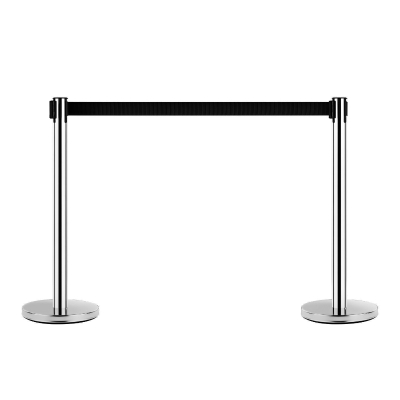 Outsunny Colonnine Separacode 200cm x 32cm x 90cm Argento