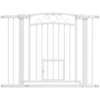 Usa Siguranta 76‑104×77 cm alb – Pisici & Caini