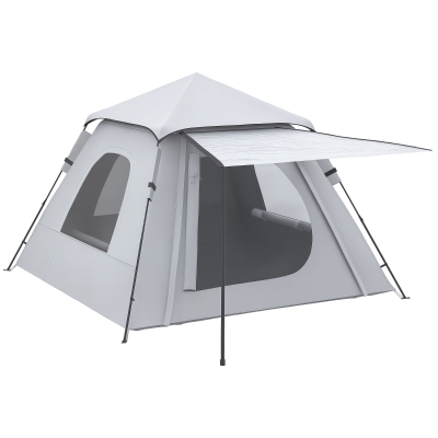 Outsunny Tente Camping Pop Up 2-3 Pers. Étanche Légère