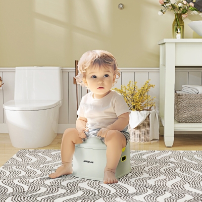 AIYAPLAY Pot Enfant 3-en-1 Cuir Synthétique Gris 50kg