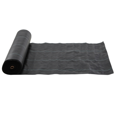 Outsunny Film de Paillage 50x2m Anti-UV Polypropylène Noir