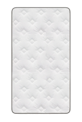 HOMCOM Materac 90x200 cm, wysokość 25,8 cm, 7-strefowy, ergonomiczny, z zdejmowanym, nadającym się do prania pokrowcem