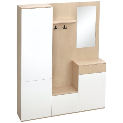 Vinsetto Poltrona da Ufficio Massaggiante ad Altezza Regolabile, 60x74x106-116cm, Nera