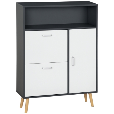 Pantofar Modern – 2 Usi Rabatabile & Dulap 2 Niveluri