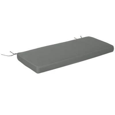 Outsunny 2-Seater Garden Bench Cushion 120x50cm Grey