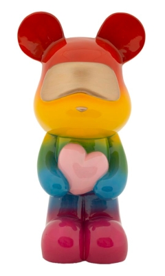 Ursuleț Curcubeu,  22,5 X 17,5 X 42,5 Cm