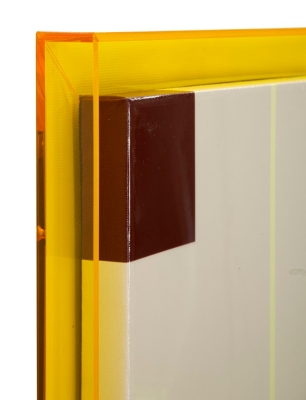 Pictura Pe Panza Lacuită Cu Lac Acrilic Și Ramă -A- Cm 60X3,3X78