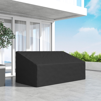 Outsunny Capa Protetora para Móveis de Jardim 218x111x63-101 cm Cobertura de Móveis de Tecido Oxford 600D Impermeável para Sofás Bancos