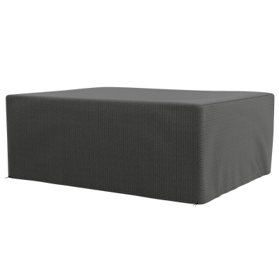 Outsunny Housse Salon Jardin 235x190x90cm Anti-UV Polyéthylène Gris