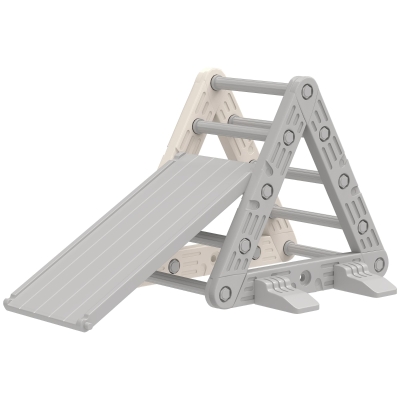 AIYAPLAY Triangle d'Escalade Enfants 18-48 Mois Gris/Blanc