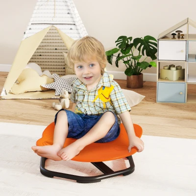 AIYAPLAY Kids Swivel Chair Sensory Training Orange